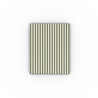Olive Stripes Apple iPad Case