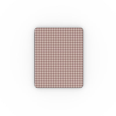 Cherry Mocha Houndstooth Apple iPad Case