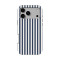 Navy Stripes (Breton) Tough Phone Case