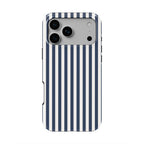 Navy Stripes (Breton) Tough Phone Case