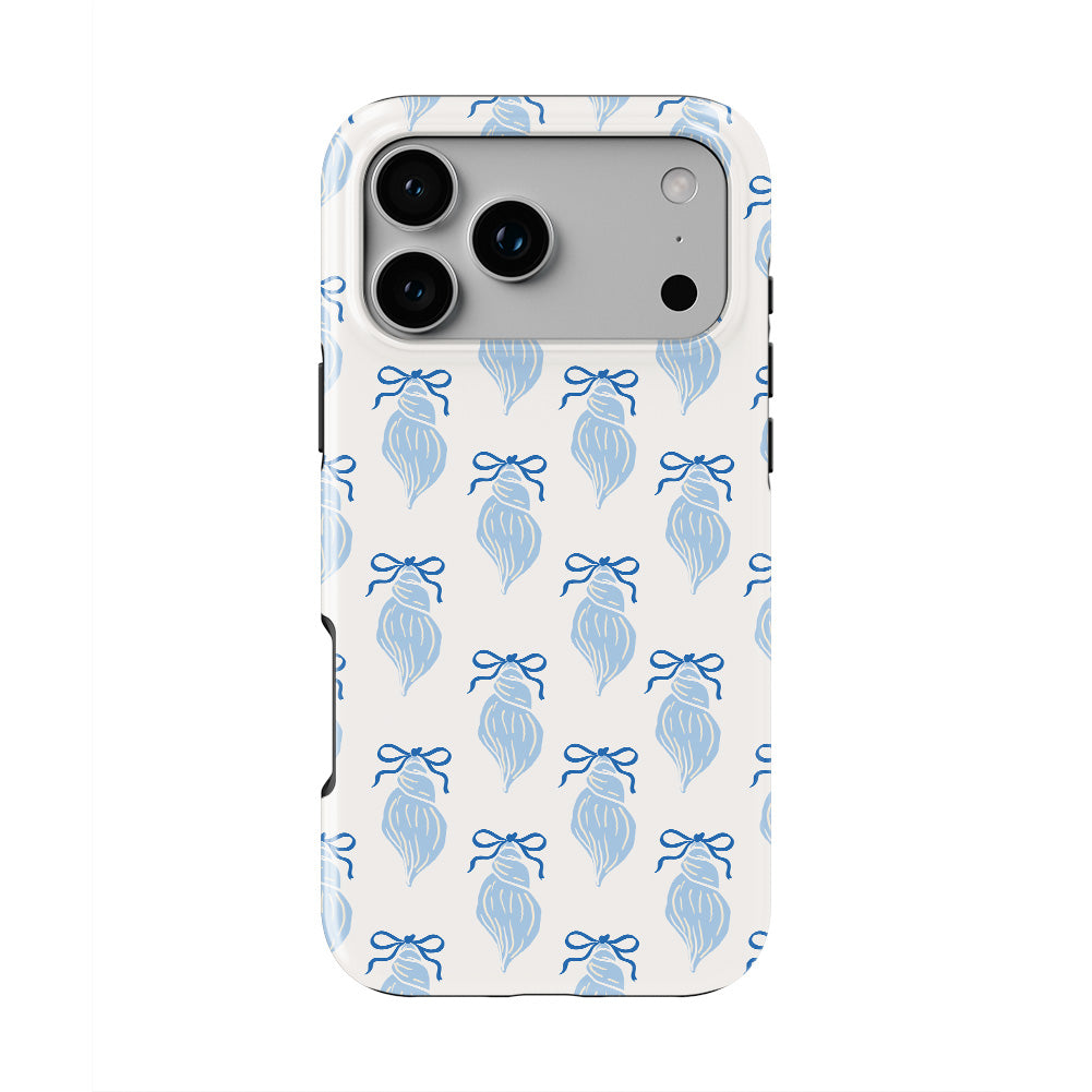 Snail Coastal Pattern MagSafe Tough Phone Case