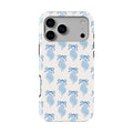 Snail Coastal Pattern Tough Phone Case