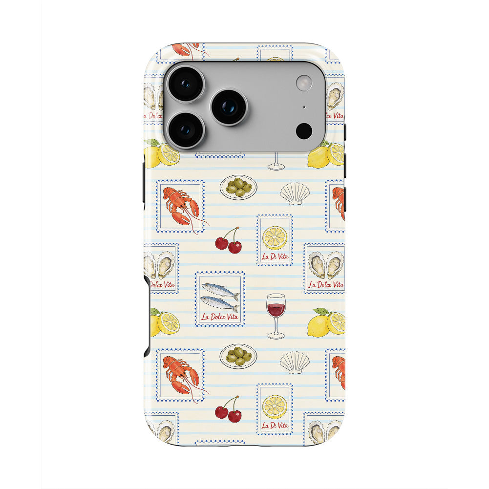 Italian Food Coastal MagSafe Tough Phone Case