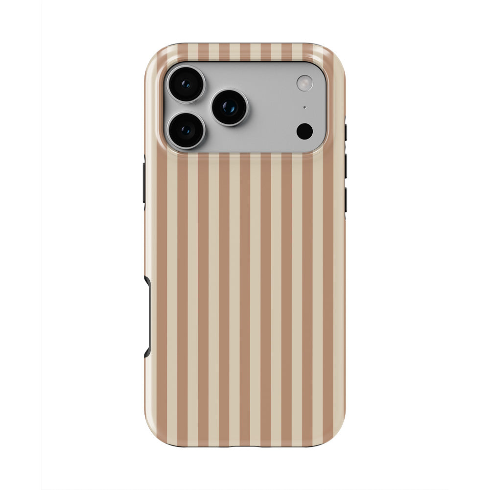 Sand and Clay Stripes Tough Phone Case
