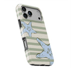 Sage starfish coastal Tough Phone Case