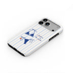 Blue bikini coastal Tough Phone Case