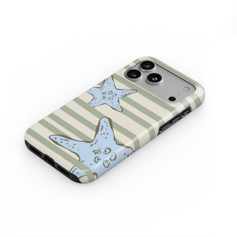 Sage starfish coastal Tough Phone Case