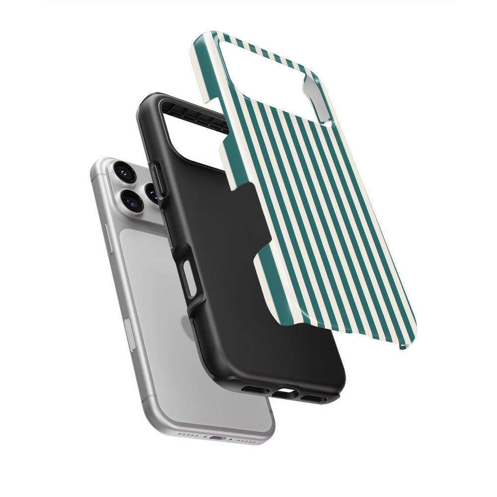 Teel Stripes Tough Phone Case