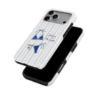Blue bikini coastal Tough Phone Case