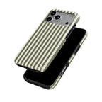Olive Stripes Tough Phone Case