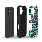 Cyan leopard T