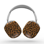 Orange Leopard Apple AirPods Max Tough Case