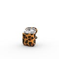 Orange Leopad Apple AirPods Tough Case
