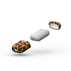 Orange Leopad Apple AirPods Tough Case