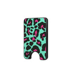 Cyan LeoPard Magnetic wallet
