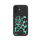 Cyan LeoPard Magnetic wallet