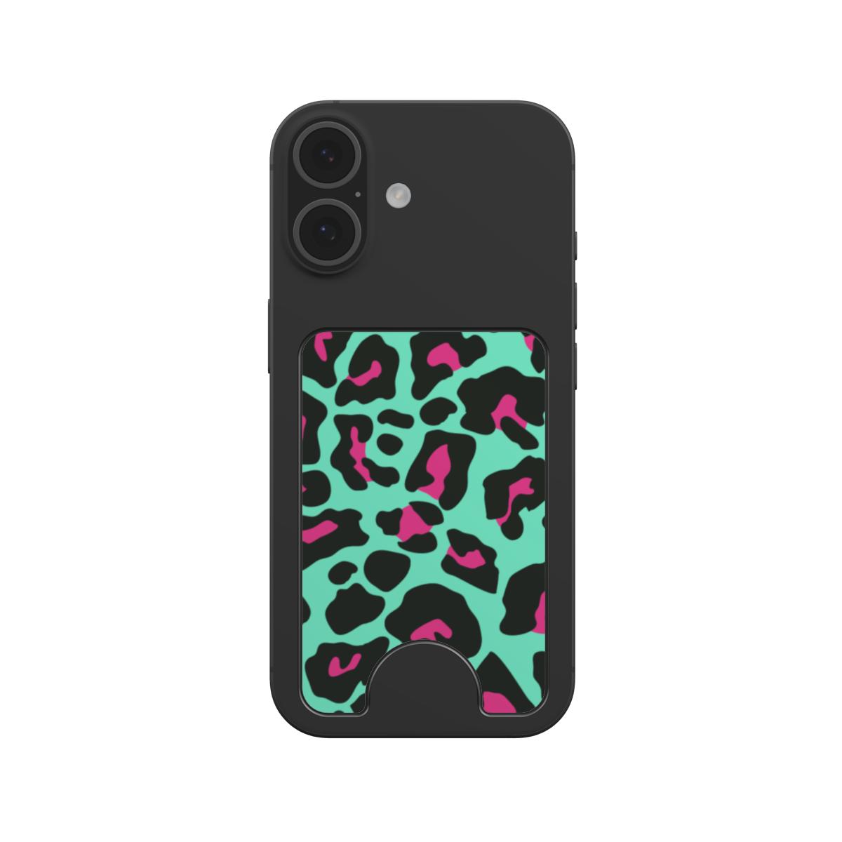 Cyan LeoPard Magnetic wallet