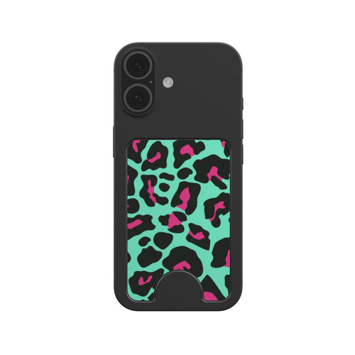 Cyan LeoPard Magnetic wallet