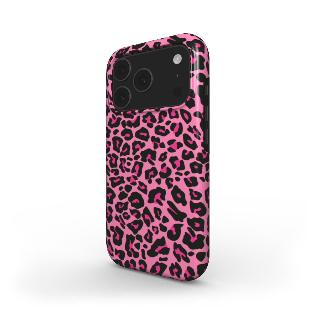 Pink Leopard Tough Phone Case