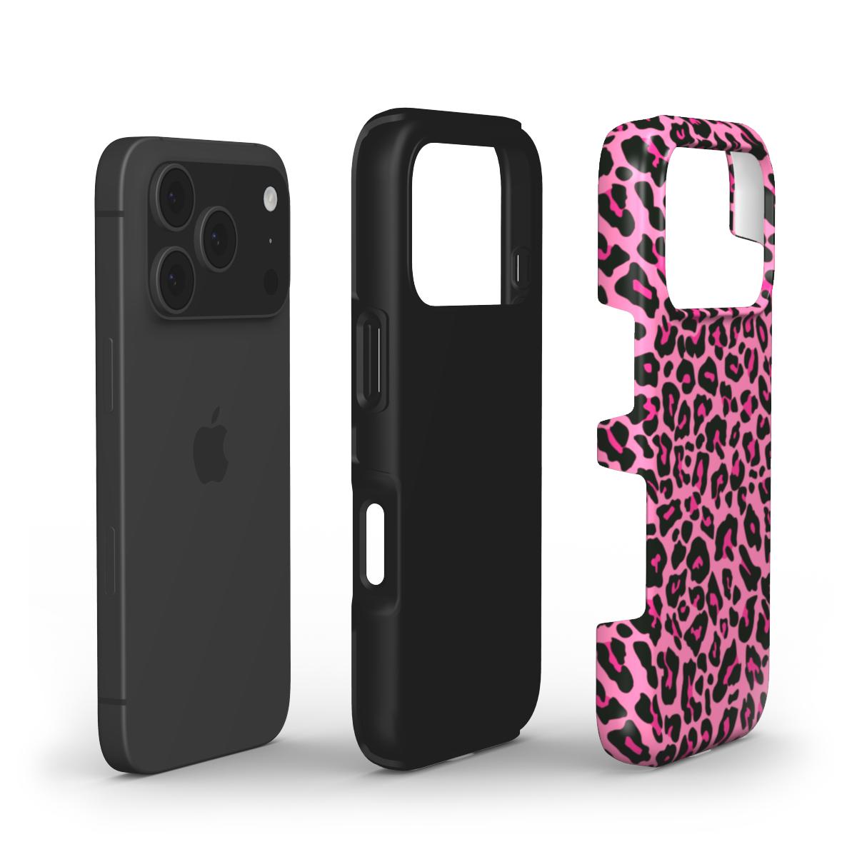 Pink Leopard Tough Phone Case