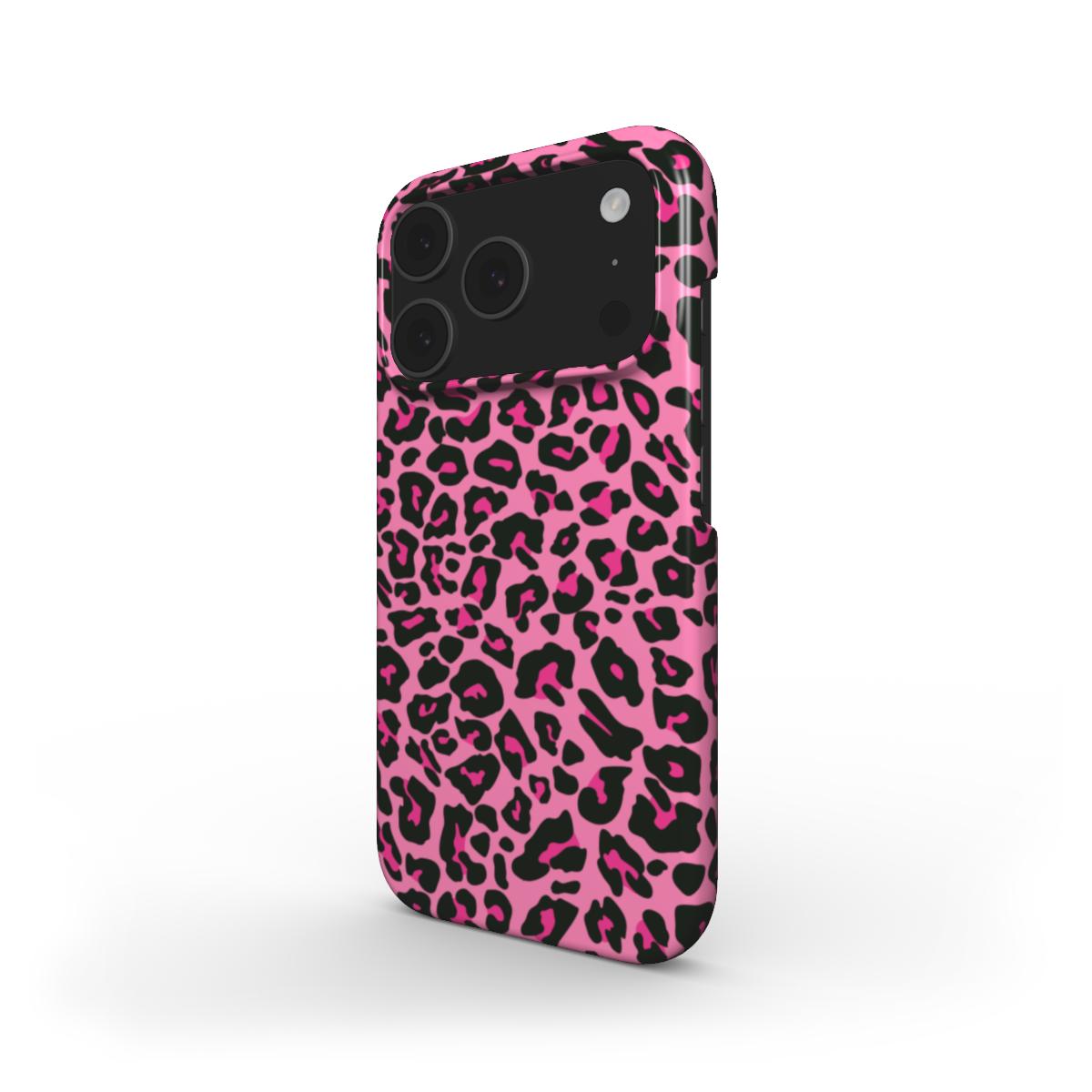 Pink Leopard Snap Phone Case