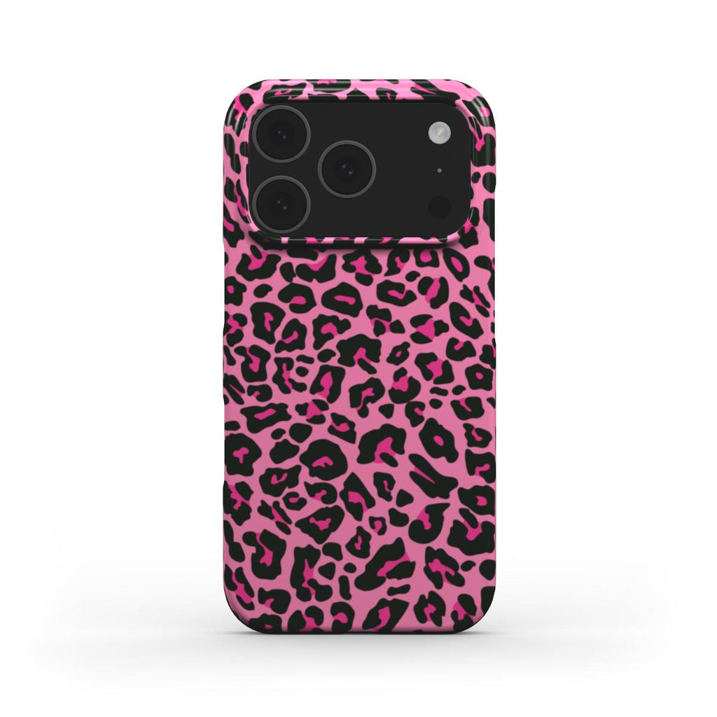Pink Leopard Snap Phone Case