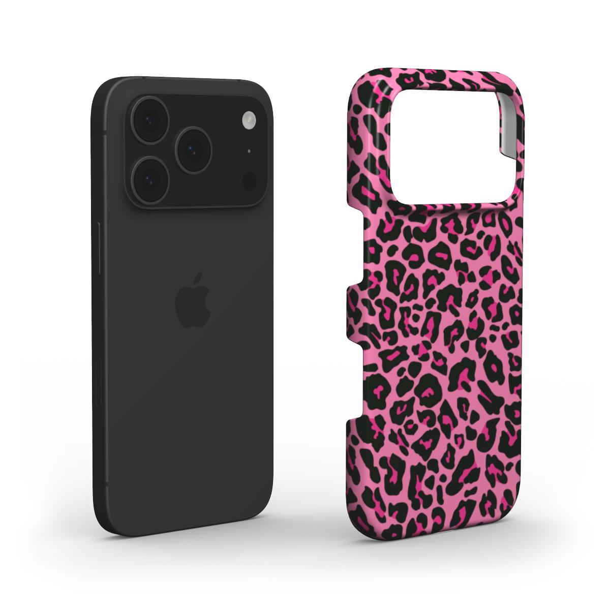Pink Leopard Snap Phone Case