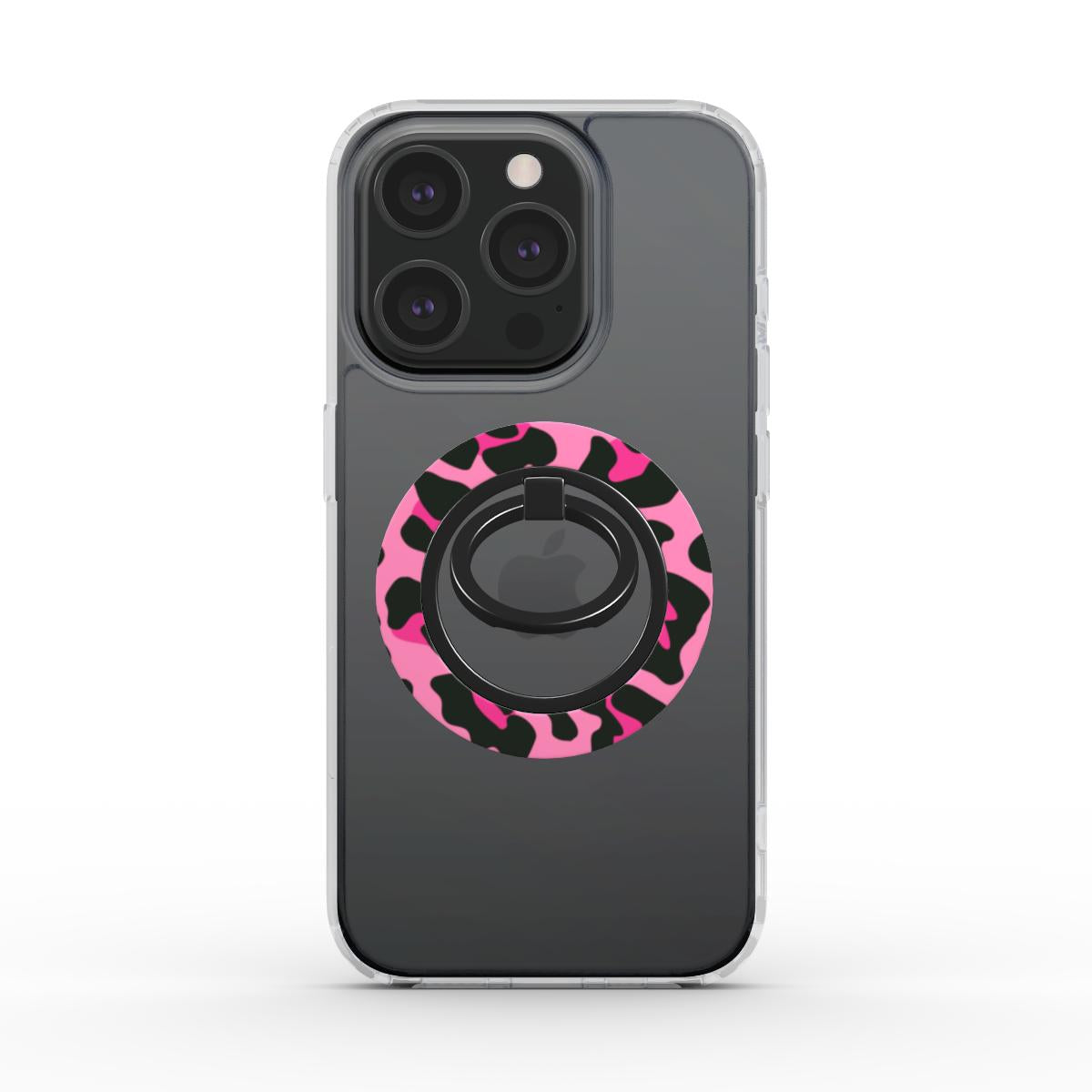Pink Leopard Ring Holder