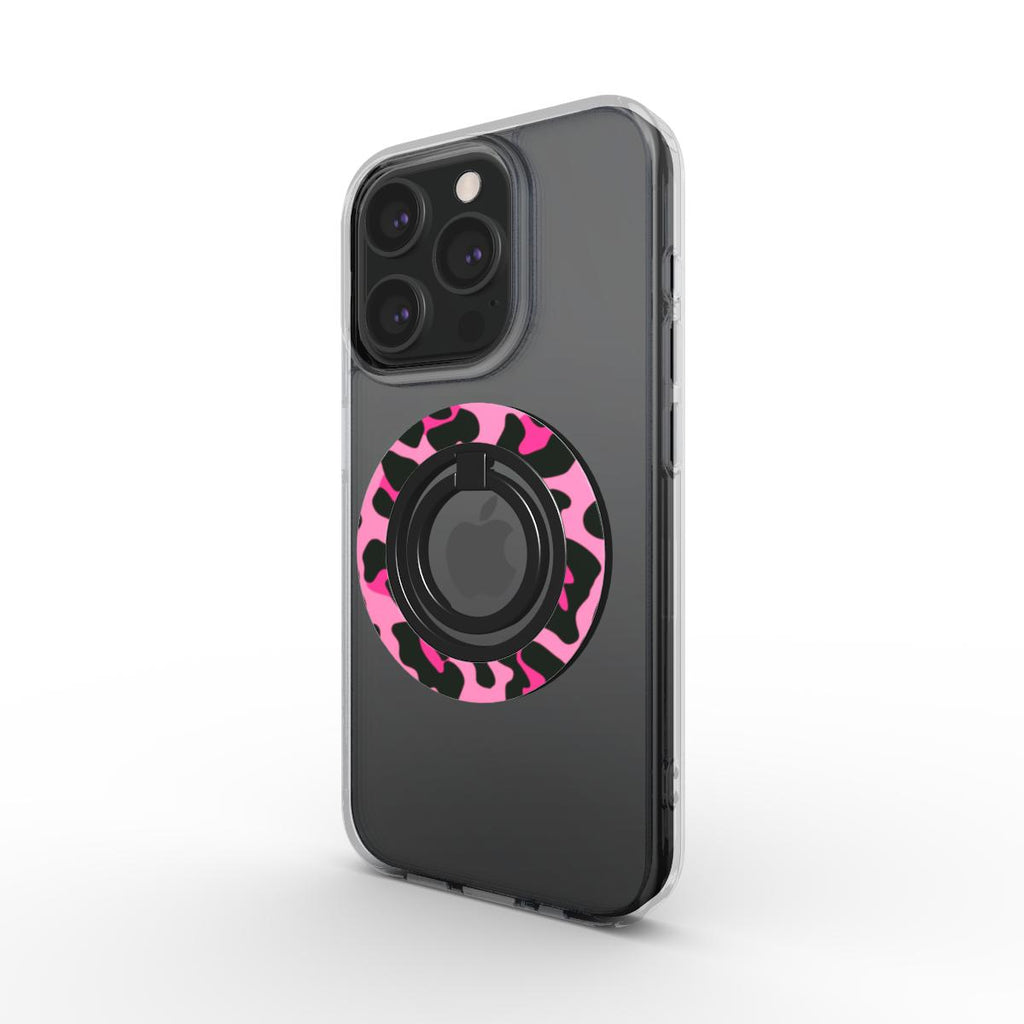 Pink Leopard Ring Holder