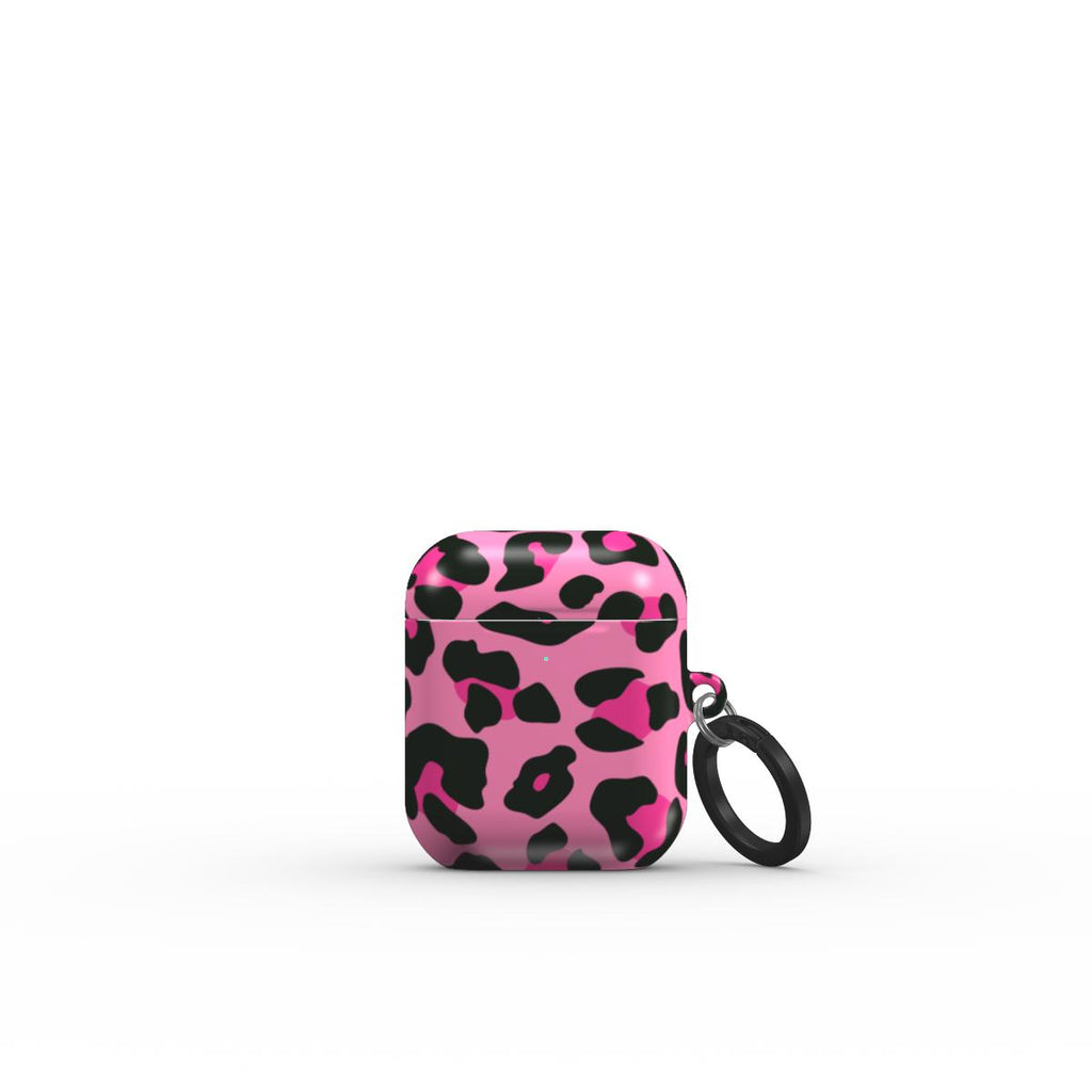 Pink Leopard Apple AirPods Tough Case