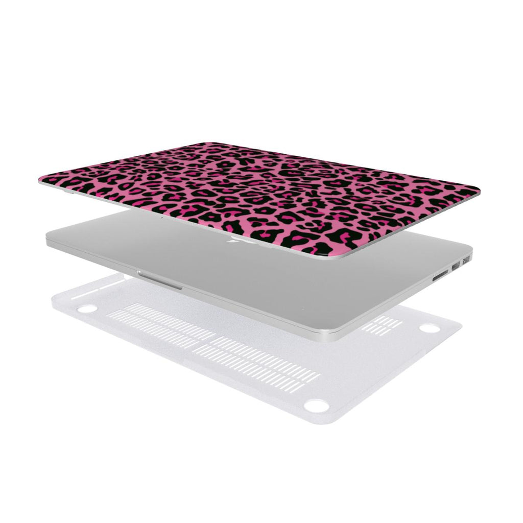 Pink Leopard MacBook Case