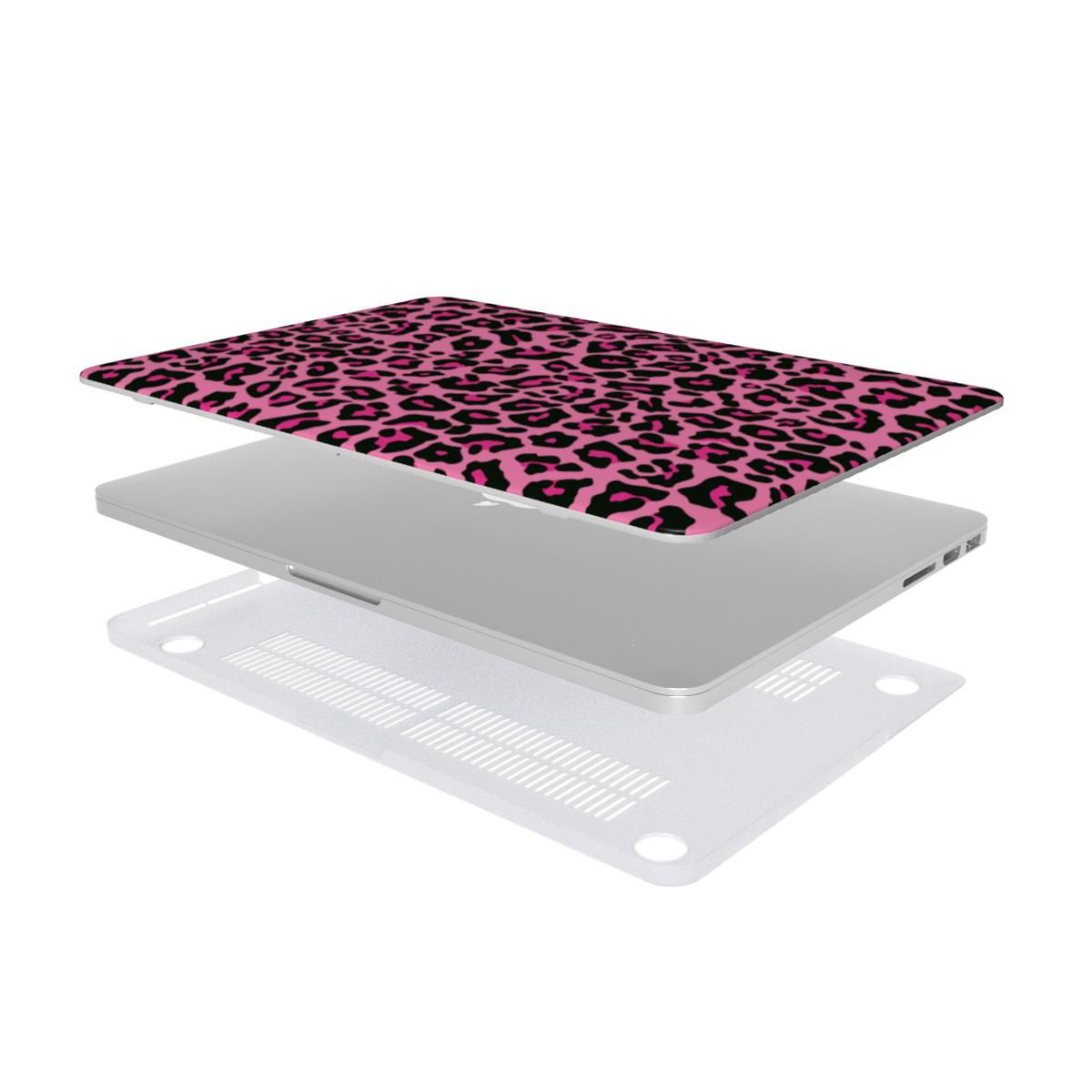 Pink Leopard MacBook Case