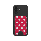Pink polka dots Magnetic wallet