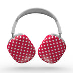 Pink polka dots Apple AirPods Max Tough Case
