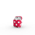 Pink polka dots Apple AirPods Tough Case