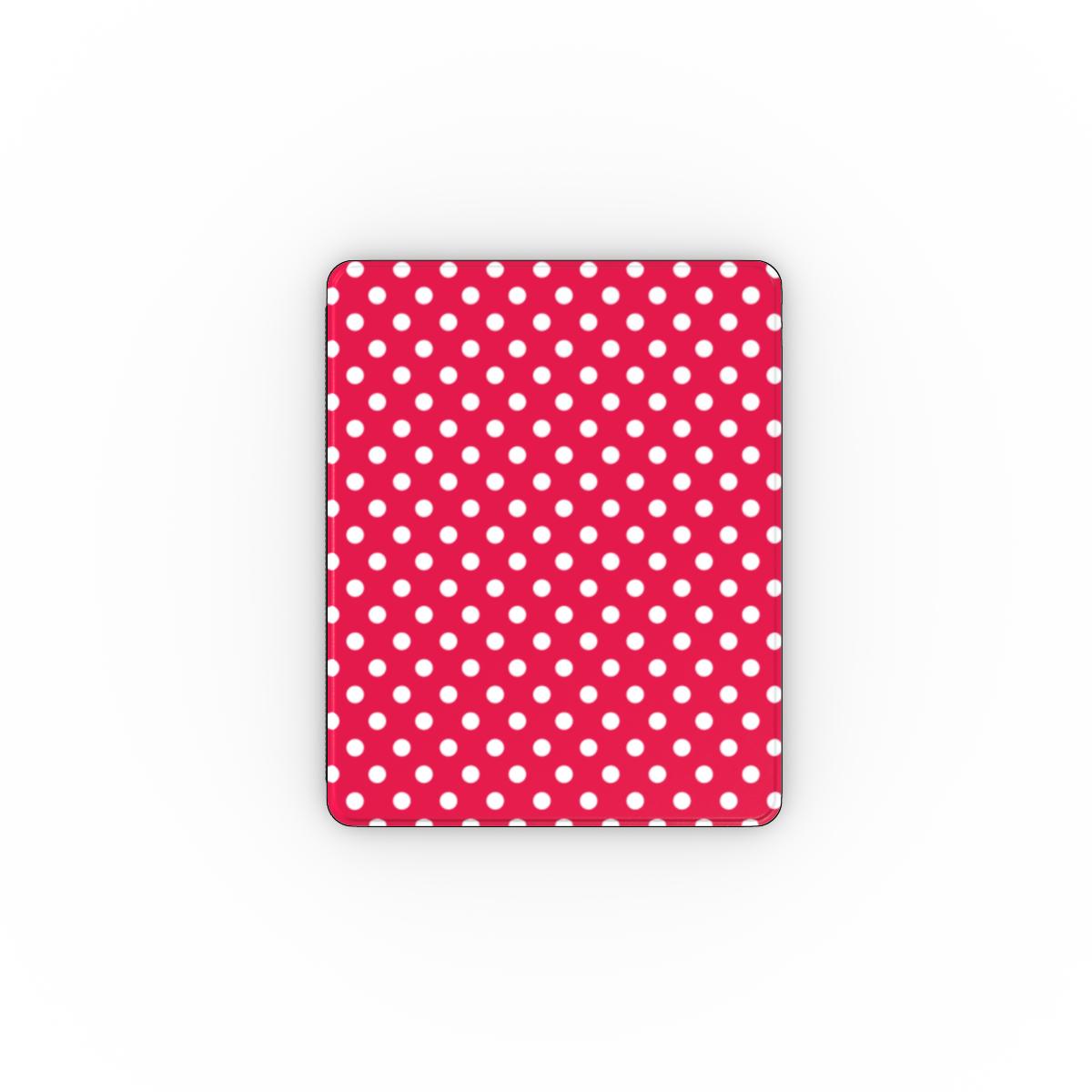 Pink polka dots Apple iPad Case