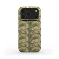 Pure green floral Snap Phone Case