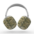 Pure green floral Apple AirPods Max Tough Case