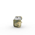 Pure green floral Apple AirPods Tough Case