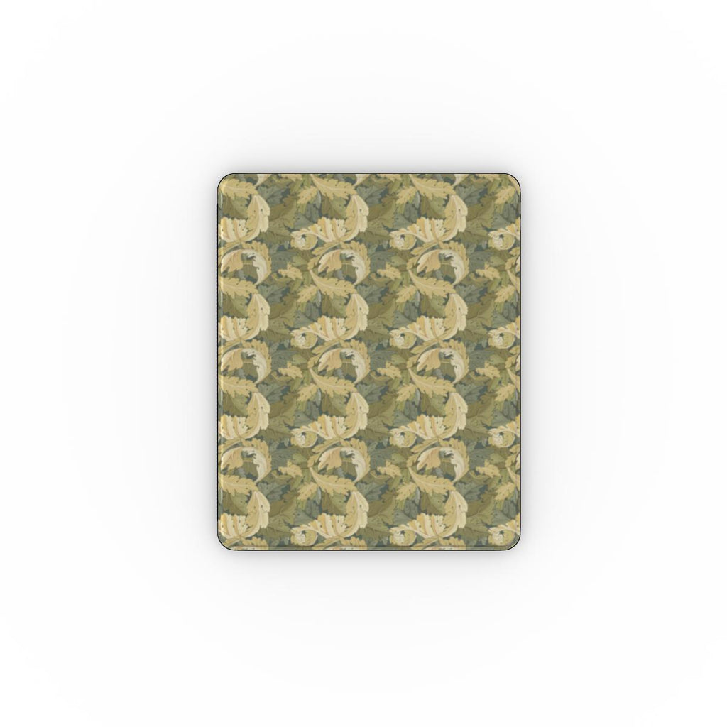 Pure green floral Apple iPad Case