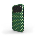 Old green polka MagSafe Tough Phone Case
