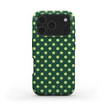 Old green polka MagSafe Tough Phone Case