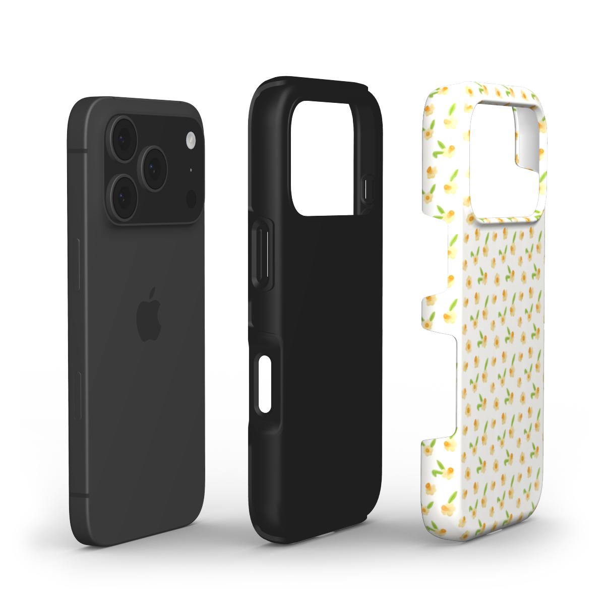 Narcissus floral Tough Phone Case