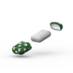 Old green polka Apple AirPods Tough Case