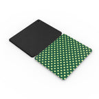 Old green polka Apple iPad Case