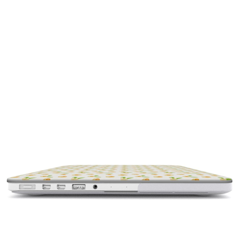 Narcissus floral MacBook Case