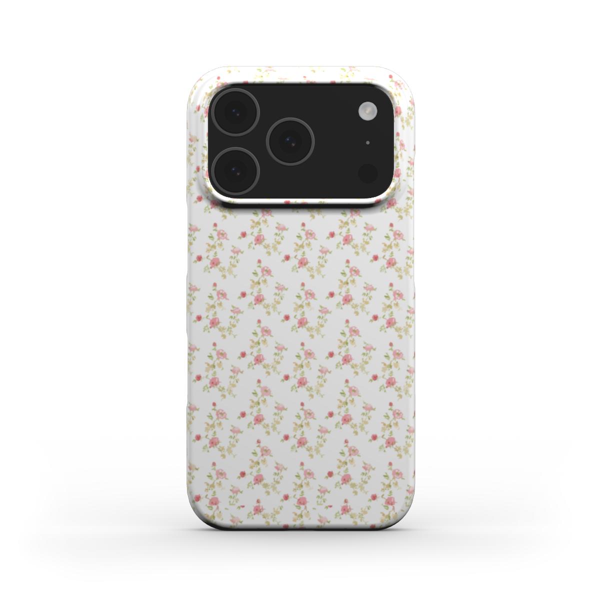 Pink rose floral Snap Phone Case