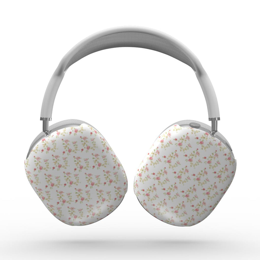 Pink rose floral Apple AirPods Max Tough Case
