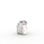 Pink rose floral Apple AirPods Tough Case