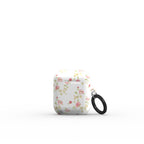 Pink rose floral Apple AirPods Tough Case